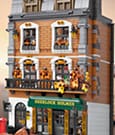Sherlock Holmes Construction Set Baker Street 221B Apartment 42 cm