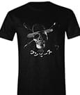 One Piece Live Action T-Shirt Greyscale Skull Size M