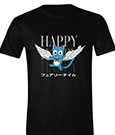 Fairy Tail T-Shirt Happy Happy Happy Size XL