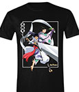 InuYasha T-Shirt Jakotsu and Bankotsu Fighting Size S