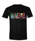 Marvel T-Shirt Logo Character Infill Size S