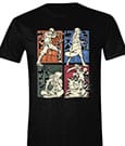 Naruto T-Shirt Character Sketches Size XL