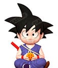 Dragon Ball Money Box Kid Goku blue 17 cm