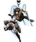 Attack on Titan Acrylic Keychain Mikasa Ackermann