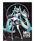 Hatsune Miku Wallscroll Miku Expo 10th Anniversary Limited Edition 50 x 70 cm