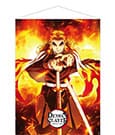 Demon Slayer: Kimetsu no Yaiba Wallscroll Kyojuro Rengoku 50 x 70 cm