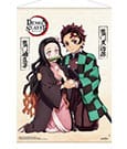 Demon Slayer: Kimetsu no Yaiba Wallscroll Tanjiro & Nezuko Kamado 50 x 70 cm
