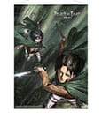 Attack on Titan Wallscroll Mikasa and Levi 50 x 70 cm
