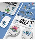 Astro Bot Gadget Sticker Set Astro Bot