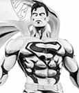 Batman PX PVC Statue 1/8 SDCC 2024 Superman Black & White Version 30 cm