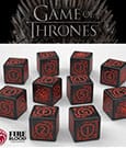 Game of Thrones Dice Set Targaryen 10xD6 (10)