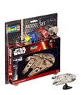 Star Wars Model Kit 1/241 Model Set Millennium Falcon 10 cm