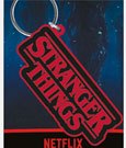 Stranger Things Rubber Keychain Logo 6 cm