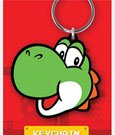 Super Mario Rubber Keychain Yoshi 6 cm