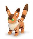 Castle in the Sky Plush Figure Fox Squirrel 16 cm