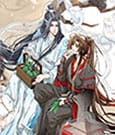 Grandmaster of Demonic Cultivation Acrylic Stand Wei Wuxian & Lan Wangji Sweet Flags Waving in Wind Ver. 19 cm