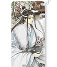Grandmaster of Demonic Cultivation Winter Season Series Acrylic Domino Keychain Lan Wangji 6 cm
