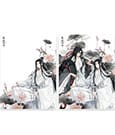 Grandmaster of Demonic Cultivation 3D Lenticular Card Wei Wuxian & Lan Wangji 12 x 16 cm