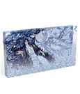 Grandmaster of Demonic Cultivation Acryl Block with Glitter Wei Wuxian & Lan Wangji Galaxy 17 x 10 cm