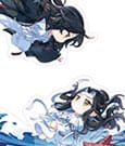 Grandmaster of Demonic Cultivation Acrylic Diorama Wei Wuxian & Lan Wangji Zhao Xi Chi Ver. 18 cm