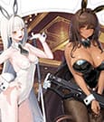 Goddess of Victory: Nikke Acrylic Diorama Blanc & Noir 18 cm
