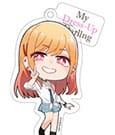 My Dress-Up Darling Acrylic Keychain Marin Chibi Style 8 cm