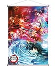 Demon Slayer Wallscroll Swordsmith Village Arc Ver. B 60 x 90 cm
