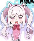 Goddess of Victory: Nikke Acrylic Keychain Alice Holographic 7 cm