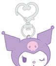 Sanrio Plush Keychain Kuromi