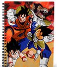 Dragon Ball Z Notebook with 3D-Effect Goku vs Vegeta