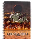 Ghost in the Shell Notebook with 3D-Effect City