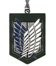 Attack on Titan Metal Keychain Logo 7 cm