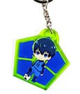 Blue Lock Acrylic Keychain Yoichi Isagi Chibi Style 5 cm