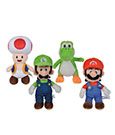 Super Mario Plush Figures All Stars 20 cm Assortment (12)