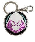 Marvel Comics Metal Keychain Spider-Gwen Logo