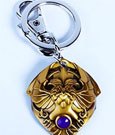 Warhammer 40K Metal Keychain Custodian Shoulder Plate