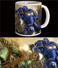 Warhammer 40K Mug Ultramarines VS Nurgle