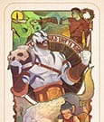 Critical Role Art Print Travis Willingham: 10th Anniversary Art Nouveau Illustrations 46 x 28 cm - unframed