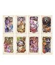 Critical Role Art Print 10th Anniversary Art Nouveau Illustrations 46 x 28 cm - unframed (Set of 8)