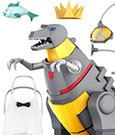 Transformers Ultimates Action Figure Grimlock (Dino Mode) 23 cm