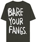 The Last of Us T-Shirt Bare Your Fangs Size XL