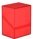 Ultimate Guard Boulder Deck Case 80+ Standard Size Ruby