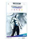 Ultimate Guard Comic Bags Resealable Silver Size (100)