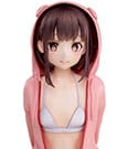 Original Character PVC Statue Swimsuit Hoodie Misaki Illustration by Jonsun 26 cm
