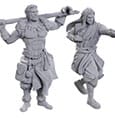D&D Nolzur's Marvelous Miniatures Unpainted Miniatures 2-Pack Archdruid & Martial Arts Adept