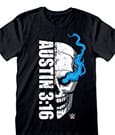 WWE T-Shirt Austin 3:16 Skull Size L