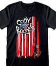 WWE T-Shirt Cody Flag Size S