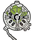 Arcane Pin Badge Ekko Stopwatch 5 cm