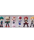 My Hero Academia Anime Series Mini Figures 9 cm Display (6)