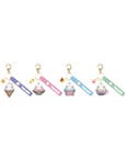 Molang Snack Time Series Keychain with Hand Strap Display (12)